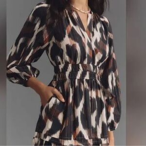 NWT Anthropologie Somerset maxi dress petite Sz S